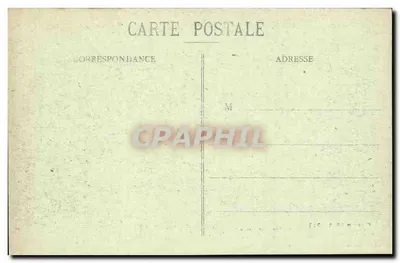 Woud van Ourscamp - Batterijonderkruip — Oorlog 1914-1918 — Cl. Sect. fot. Leger, Deceile, Compiègne — Achterkant