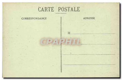 Chiry-Ourscamp — A Fábrica de Fiação e Tecelagem destruída pelos Alemães — Cl. Sect. phot. Armée, Docelle, Compiègne — Verso