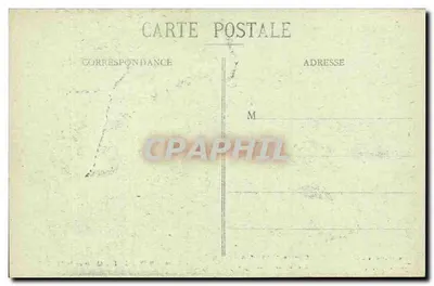 Ribécourt - Bairro da Igreja — Guerra 1914-1918 — Editor Decelle, Compiegne, n°19 — Verso