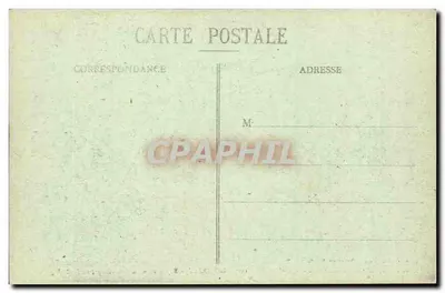 Ribécourt — Boyau door het dorp, in de verte de kerk — J. Sæt phot. Armée, Évaviron de Compiègne, n°11 — Achterkant