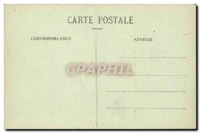 Carlepont — Zniszczona nieruchomość — Gl. Sect. phot. Armée, Decelle, Compiègne, nr 52 — Rewers