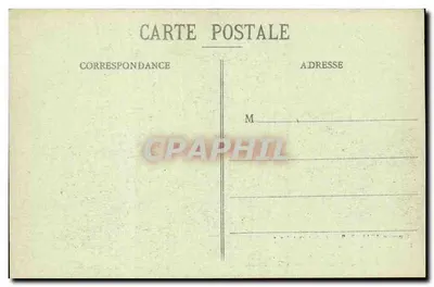 Soldados franceses na entrada de antigos abrigos alemães — Environs de Compiègne — BAILLY, n°7 — Verso
