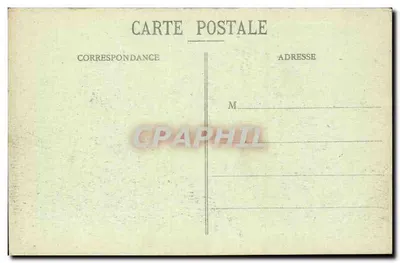 Dreslincourt — As Ruínas Da Igreja — Décelle, Compiègne, série 18 — Verso