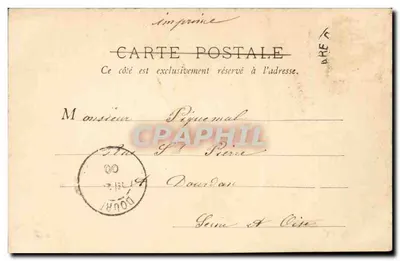 Palacio de Justicia — Beauvais — B.F. Paris — Reverso