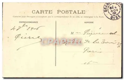 Grandvilliers — Busto del Generale Saget — Gratinon, Repfoud, interna — Verso