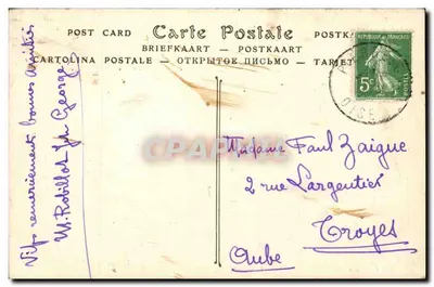 Zamek w PIERREFONDS — Strona klasztoru — J. Denis, wydawca, Pierrefonds — Rewers
