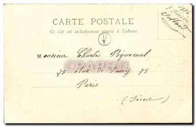Beauvais — A Praça da Estação — LL. — n°53 — Verso