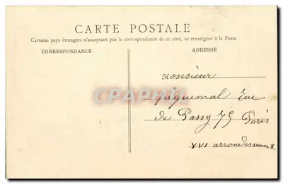 Sainte-Geneviève (Oise) — Le Calvaire et le Haut du Petit-Fercourt — Poilieux, bureau de tabac — Verso