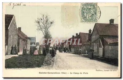 Sainte-Genèviève (Oise) — O Camp do Puits — Poilieux, bureau de tabac