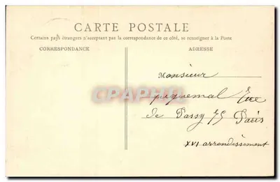 Sainte-Genestière - Rodovia Nacional - O Escritório de Tabaco e a Postagem — Poilleux, escritório de tabaco — Verso