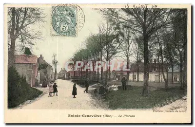 Sainte-Geneviève (Oise) — Le Placeau — Poilleux, escritório de tabaco