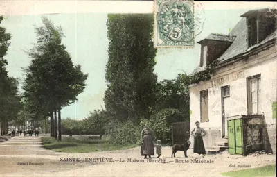 Sainte-Geneviève — A Casa Branca — Rodovia Nacional — Col. Poilleux