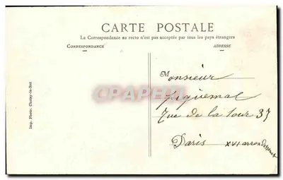 Sainte-Geneviève — A Casa Branca — Rodovia Nacional — Col. Poilleux — Verso