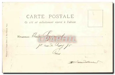Sainte-Geneviève (Oise) — Rodovia Nacional — A Casa Branca — Grignon — Verso
