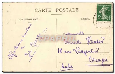 Compiegne — Fêtes en l'honneur de Jeanne d'Arc — M. L. Schlosser, éditeur — Rewers