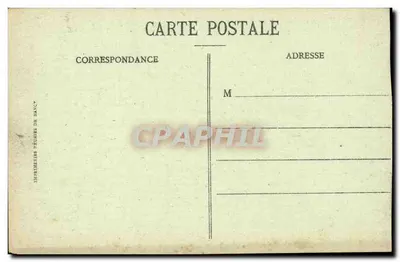Compiègne - As margens do rio Oise — Impressora Juncelle — Verso