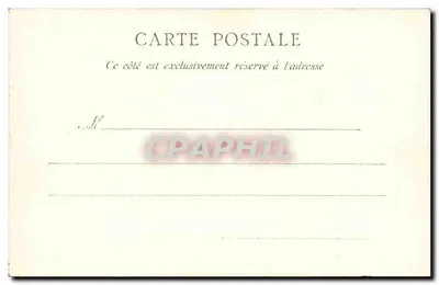Pavie — Monumento a Garibaldi e o Castelo dos Visconti — Héliotypie de E. Le Dalay, Paris — Verso