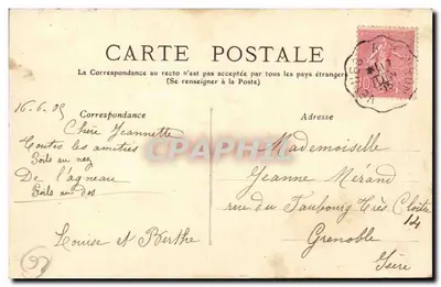 Chatillon (Drôme) — Pont du Bès — Editor não identificado, número de série não visível — Verso
