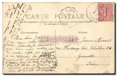 Chatillon-en-Diois — Rue du Reclus — Verso