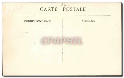 LUC-EN-DIOIS (Drôme) — Widok na wodospad — Rewers