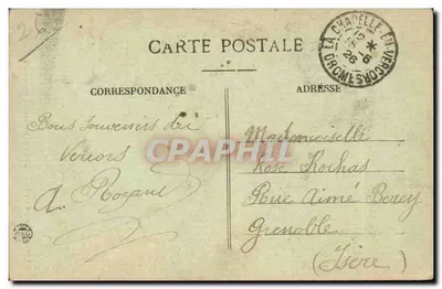 Weg van de Grote Goulets (Drôme) — Laatste Tourriers — Achterkant