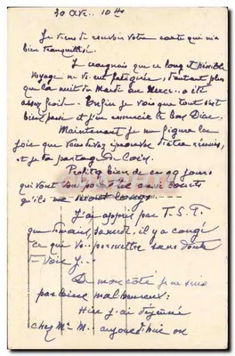 FAY-le-CLOS (Drôme) — Widok Ogólny — Wyd. Figue — Rewers