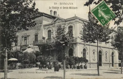 Romans — O Teatro e o Clube Militar — Edição Grands Magasins Modernes