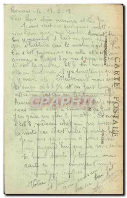 Romans — Ogólny widok i dwa mosty — H. Flambeau, wydawca, n° 52 — Rewers