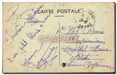 Valence — Bulwar Alsaski — P. S. V. — n°136 — Rewers