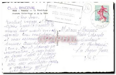 Avignon — Rue del Globo — Editor Clatigny, n°26 — Reverso
