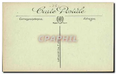 Valence — Katedra — LéFils et Cie, Paryż, n°18 — Rewers