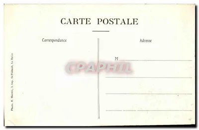 Ste-ADRESSE — Restaurant de la Maison Rouge, M. MALBEC, Propriétaire — Verso