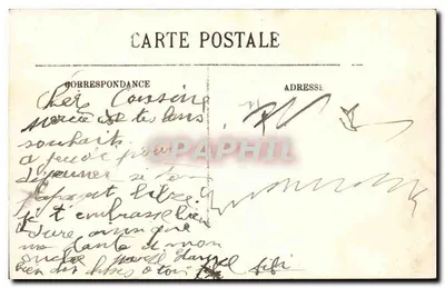 Rouen — A Place Carnot, o Ponte Boieldieu e a Catedral — LL. — Sélecta — Verso