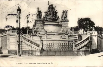 Rouen — Fonte Santa Maria — LL.