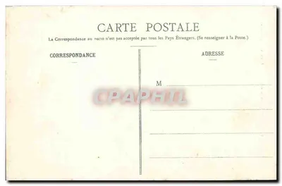 St-LÉONARD-des-BOIS — Antigas Pedreiras — Editor: Cahier à Tante, 1910 — Verso