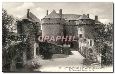 O Castelo de Lasay — Environs de Bagnoles-de-l'Orne — LL n°56