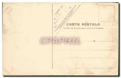 Deauville — Igreja de São Agostinho — V.P. Paris, No 3 — Verso