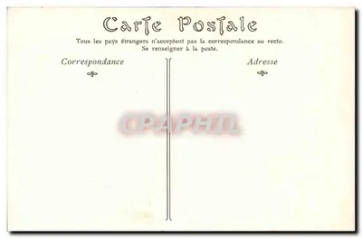 Caen — Liceum (dawna Abpia Aux Hommes), klasztor i wieża centralna kościoła św. Etienne — ND Phot, nr 145 — Rewers