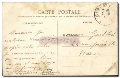 Um Gourbi nas Caves d'Ery — Ch. Foucault, editor, Dreux — Verso