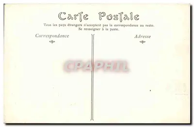 Morlaix — Stara świątynia Jacobinów, wielka rożenka — Fototypia N° 26 — Rewers