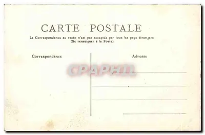 Concarneau, l'Arrière-Port, la Citadelle — Bretagne — Finistère — 819 — Verso