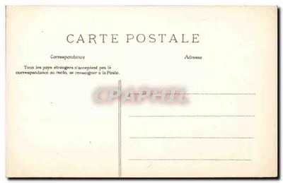 La Vallée Tré-Auray — En el Molino del Pont de Brech — Colección Villain, Quimper, n° 2131 — Reverso