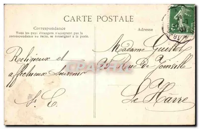 Mały Breton pozdrawia — w Bretanii — wydawca FLD nr 269 — Rewers