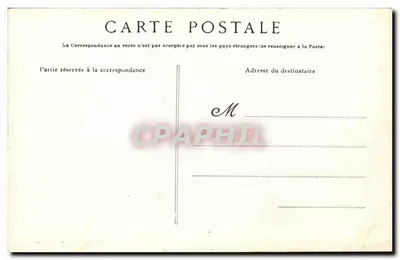 A ILHA DE SEIN — Os Rochers Or Gador — Coleção VILLARD, Quimper, n° 3459 — Verso