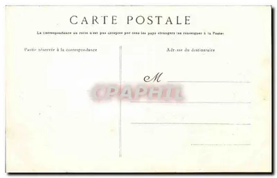 Pointe du Raz — Zarys Zatoki Zmarłych — Collection Villard, Quimper — Rewers