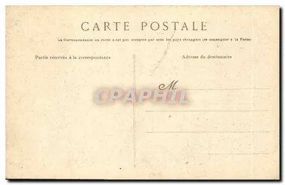 Penmarch — Os Rochos de Toul em Ifern (Trou de l'Enfer) — Editor: Léon Léard, n° 283 — Verso