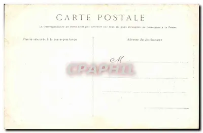 La Pointe du Raz — Vista geral — G. Villard, Quimper, n°154 — Verso