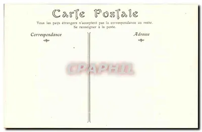 Tapijt van koningin Mathilde — Bayeux — scène: Men bouwt de vloot — ND Phot. — Achterkant