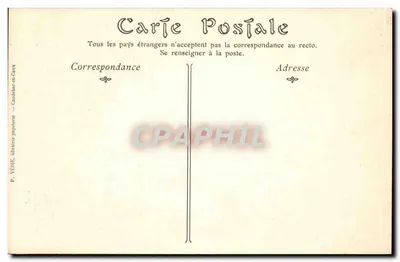 Caudebec-en-Caux — Stare domy nad rzeką Święta Gertruda — ND Phot — Rewers