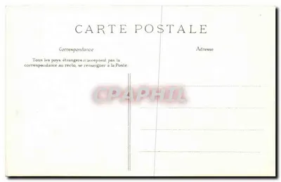 Zamek CHANTILLY — Drzwi Muzeum — E. L. D. — Rewers